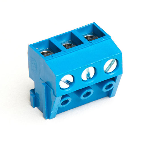 Morsetto componibile a presa - F71-1-5.0 - Dongguanshi Welink Electronic Technology Co.,Ltd - con connessione a vite / tripolare