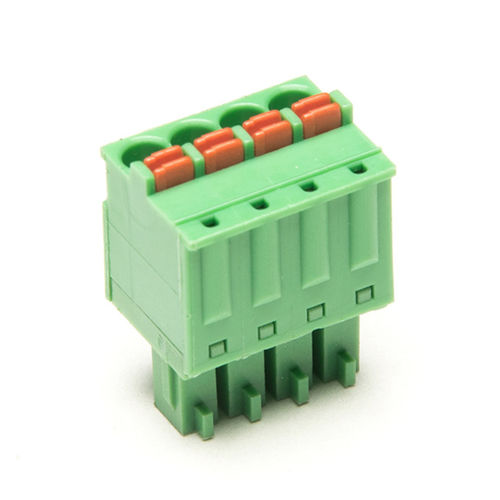 Morsetto componibile a presa - F73-H-3.81 - Dongguanshi Welink Electronic Technology Co.,Ltd - senza viti / a molla / a leva