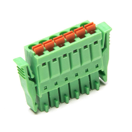 Morsetto componibile a presa - F73-L-3.81 - Dongguanshi Welink Electronic Technology Co.,Ltd - a molla / a leva / in materia plastica