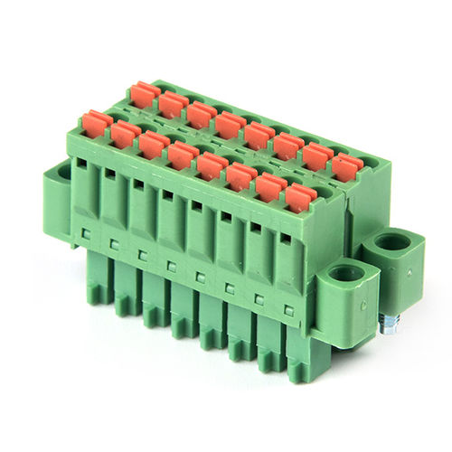 Morsetto componibile a presa - F73-V-3.81 - Dongguanshi Welink Electronic Technology Co.,Ltd - senza viti / a molla / a doppio stadio