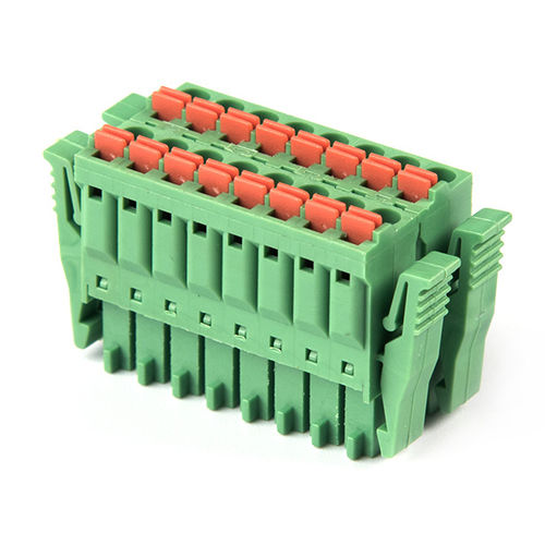 Morsetto componibile a presa - F73-V-3.5 - Dongguanshi Welink Electronic Technology Co.,Ltd - senza viti / a molla / con levetta di chiusura