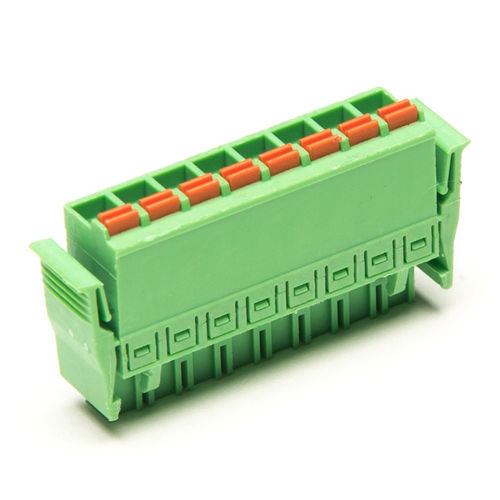 Morsetto componibile a presa - F75-L-5.08 - Dongguanshi Welink Electronic Technology Co.,Ltd - senza viti / con levetta di chiusura