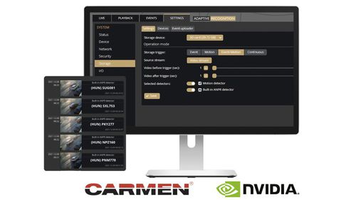 Software di analisi di dati - Carmen&reg; Nano - Adaptive Recognition - di gestione di controllo accessi e sicurezza / di analisi delle immagini / di supervisione