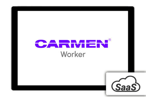 Modulo software di sicurezza - Carmen® Worker - Adaptive Recognition - di supervisione / di automatizzazione / di acquisizione dati