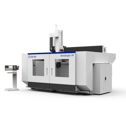 Centro di lavoro CNC 5 assi - MICHELANGELO HF - Celag Srl - verticale / per compositi / per legno