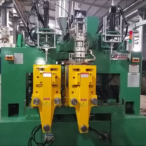 Macchina di soffiaggio di estrusione - DKB-8T - Dongguan JinJun Machinery Co., Ltd. - a doppia stazione / elettrica / a una tappa