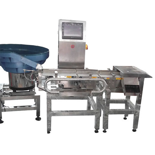Selezionatrice ponderale con piatto vibrante - JLCW-1200-7D - Zhongshan Jingliang Weighing Instrument Co.,Ltd. - per frutti di mare / per pesce / per carne