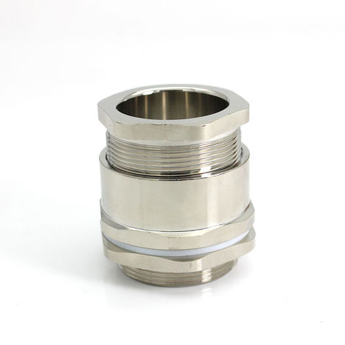 Pressacavo antideflagrante - JX-A2F series - YUEQING JIXIANG CONNECTOR CO., LTD - in ottone nichelato / IP66 / filettato