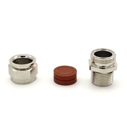 Pressacavo antideflagrante - JX-EXN-M series - YUEQING JIXIANG CONNECTOR CO., LTD - in ottone nichelato / IP66 / per area pericolosa