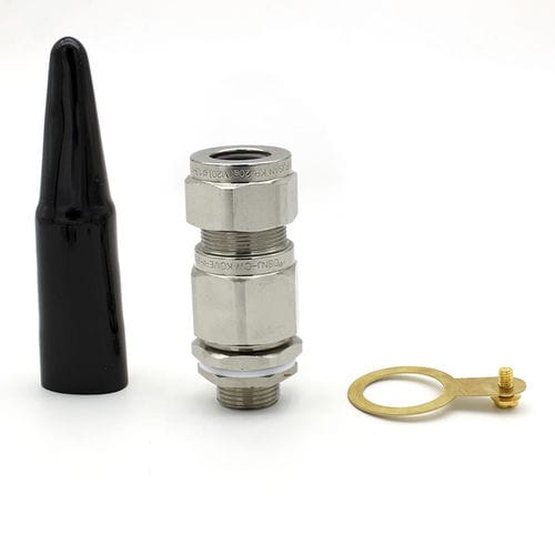 Pressacavo antideflagrante - JX-CW series - YUEQING JIXIANG CONNECTOR CO., LTD - in ottone nichelato / in ottone / IP66