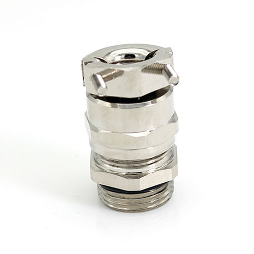 Pressacavo in acciaio inossidabile - JX-M-DLS series - YUEQING JIXIANG CONNECTOR CO., LTD - IP68 / filettato / dritto
