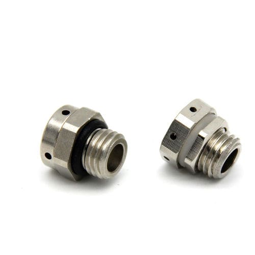 Tappo di sfiato - JX-M-BVP series - YUEQING JIXIANG CONNECTOR CO., LTD - esagonale / filettato / in ottone nichelato