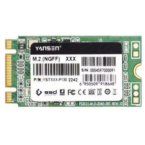SSD SATA III - YSITXXX-P130 2242 - KingSpec - interno / M.2 / industriale