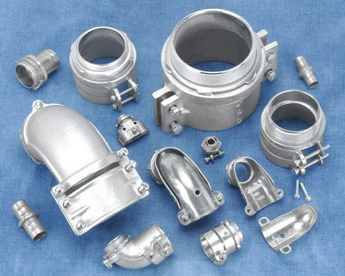 Raccordo idraulico - Electric Power Engineering - ad avvitamento / a gomito / in ferro galvanizzato