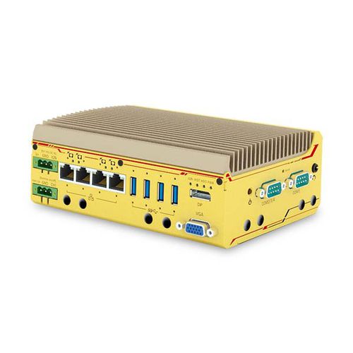 Computer embedded - POC-551VTC - Neousys Technology - montato su veicolo / Quad Core / Bus CAN