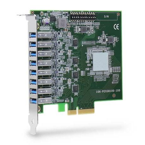 Scheda di acquisizione video PCI Express - PCIe-USB381F - Neousys Technology - 8 canali