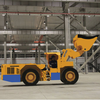Dumper gommato -  ACY202 - Beijing Anchises Technology Co., Ltd. - con motore a combustione / a scarico frontale / a 4 ruote motrici
