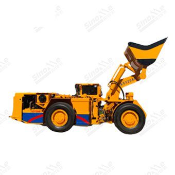 Dumper gommato - ACY204 - Beijing Anchises Technology Co., Ltd. - con motore a combustione / a scarico frontale