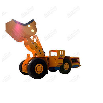 Dumper gommato - ACY410 - Beijing Anchises Technology Co., Ltd. - con motore a combustione / a scarico frontale