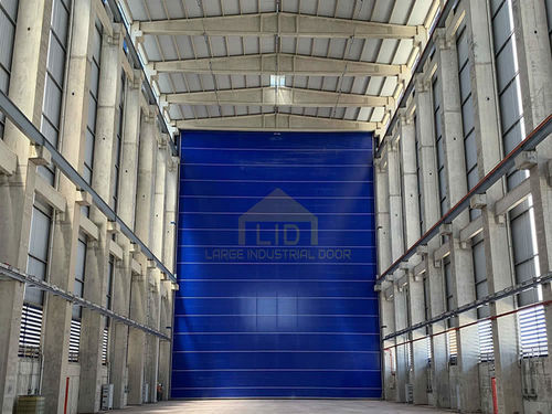 Porta per hangar - FSHD100 - Large Industrial Door Co., LTD - ad impacchettamento / in PVC / in tessuto