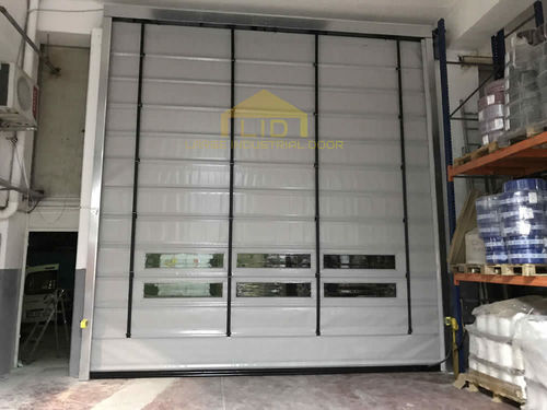 Porta a libro - Large Industrial Door Co., LTD - in PVC / in tessuto / in metallo