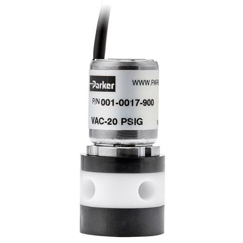 Elettrovalvola a 2/3 vie - 001-0017-900 - Parker Precision fluidics Division - NC / aria / PTFE