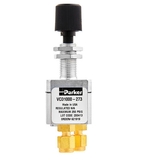 Regolatore di portata a membrana - VCD 1000 - Parker Precision fluidics Division - a pressione differenziale / massico / per gas