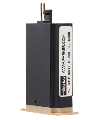 Elettrovalvola a diaframma - LQX12 series - Parker Precision fluidics Division - a 3 vie / NC / aria