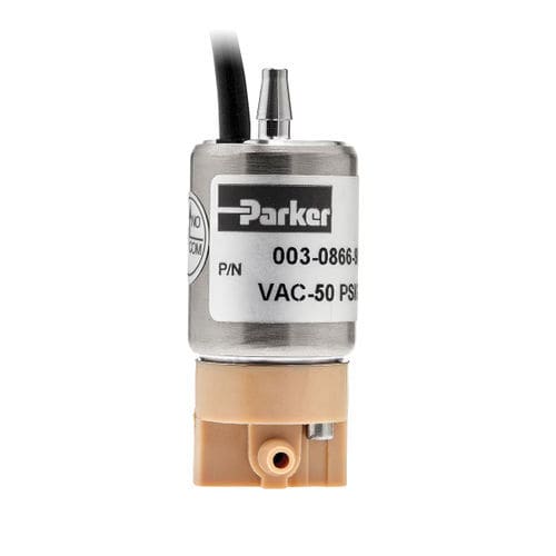 Elettrovalvola ad effetto diretto - 3 series - Parker Precision fluidics Division - a 2 vie / per acqua / per prodotti chimici