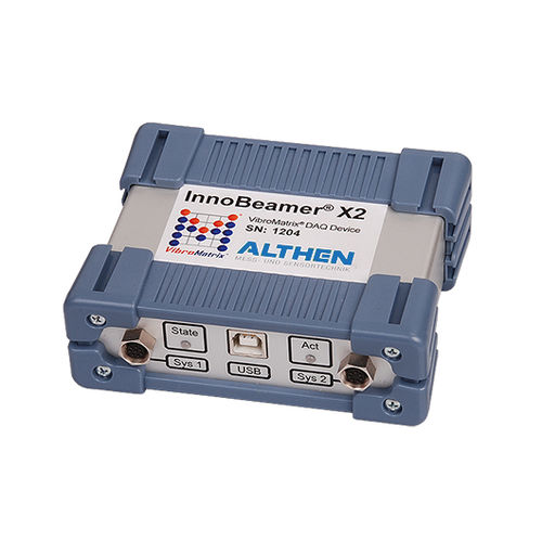 Vibrometro per monitoraggio di macchina - VibroMatrix® InnoBeamer® X2 - Althen sensors - ad alta precisione / digitale