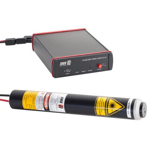 Laser HeNe - SL 04 series - SIOS Meßtechnik GmbH - continuo / a fibra / a gas