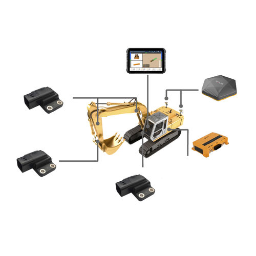 Sistema di controllo per escavatore - ECS-E30 PRO - SatLab Geosolutions AB - ad alte prestazioni