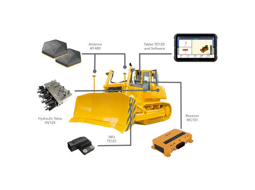 Sistema di controllo per bulldozer - ECS-D60 - SatLab Geosolutions AB - di livellamento