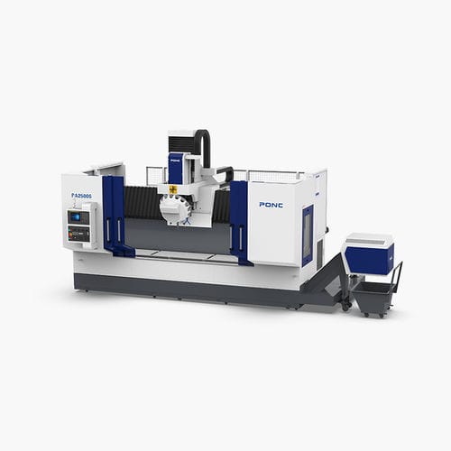 Centro di lavoro per profilati - PA series - PONC CNC - 3 assi / verticale / per alluminio