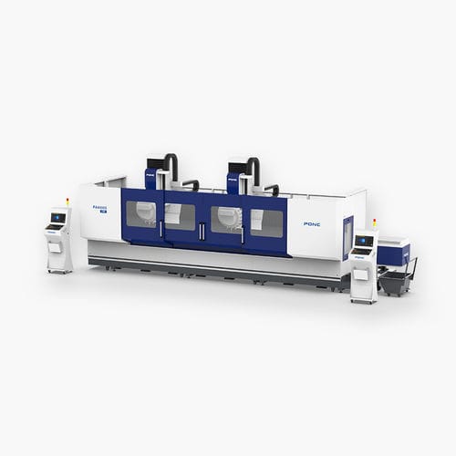 Centro di lavoro 3 assi - PA4900S-2W  - PONC CNC - verticale / per alluminio / BT 30