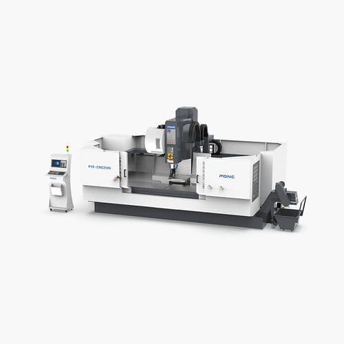 Centro di lavoro 3 assi - PYE - PONC CNC - verticale / per acciaio / per rame