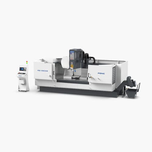 Centro di lavoro 3 assi - PDE  - PONC CNC - verticale / per acciaio / per rame