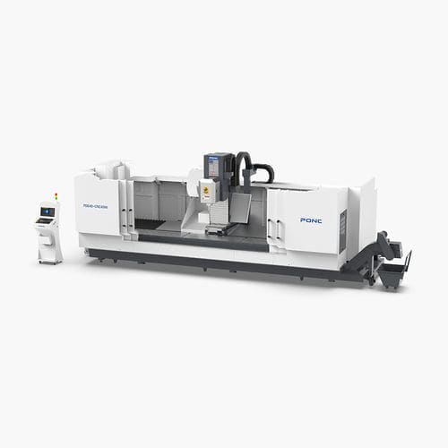Centro di lavoro 4 assi - PDE4D - PONC CNC - verticale / per acciaio / per rame