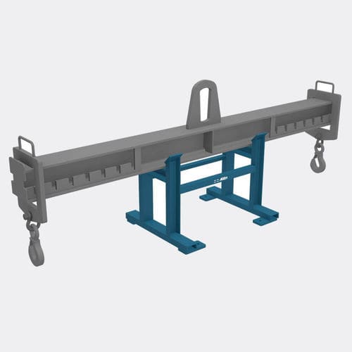 Supporto travi - Axzion GmbH - di carica / in metallo / elevabile
