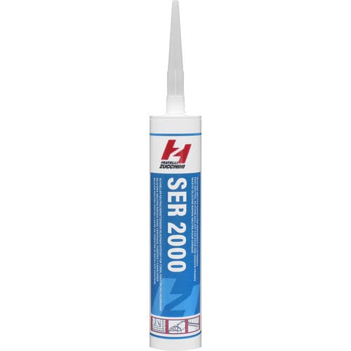 Colla-mastice silicone - SER 2000 - FRATELLI ZUCCHINI - monocomponente / di tenuta / rapida