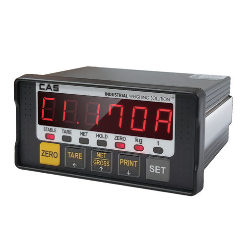 Indicatore di carica - CI-170A - CAS - con display LED / da montare su pannello / compatto