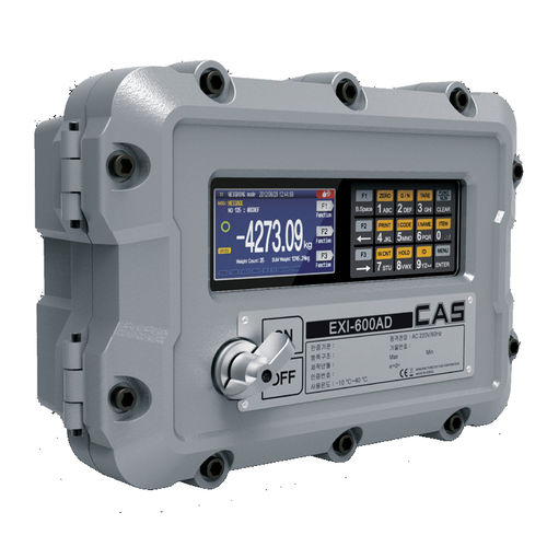 Indicatore di peso antideflagrante - EXI series - CAS - display LCD / ad incastro / a tenuta stagna