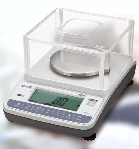 Microbilancia da laboratorio - XE series - CAS - con display LCD / compatta / di precisione