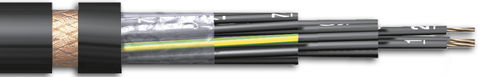 Cavo elettrico RF - RC4V-K - ELECON - DIN / blindato / in rame