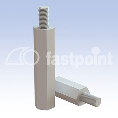Distanziale in plastica - 5691AA00 - Fastpoint Srl - esagonale