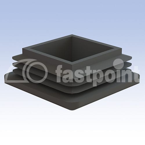Tappo quadrato - 95 series - Fastpoint Srl - filettato / in polietilene a bassa densità LDPE / per tubi