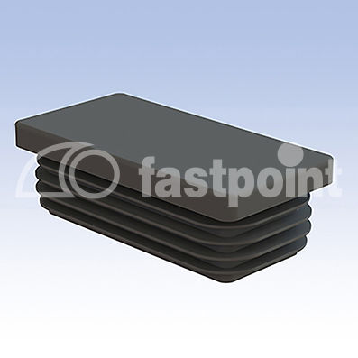 Tappo rettangolare - 94 series - Fastpoint Srl - filettato / in polietilene a bassa densità LDPE / per tubi