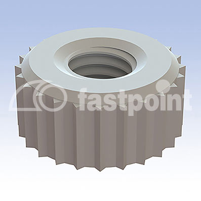 Dado zigrinato - 10 series - Fastpoint Srl - in plastica