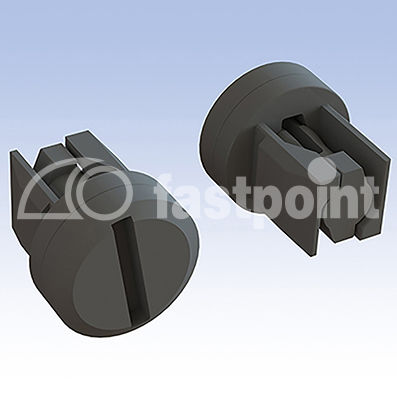 Nottolino 1/4 di giro - 8093AA01 - Fastpoint Srl - in plastica
