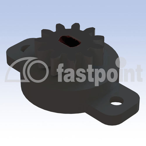 Ammortizzatore rotativo - 1229 series - Fastpoint Srl - meccanico / in ABS / in miniatura